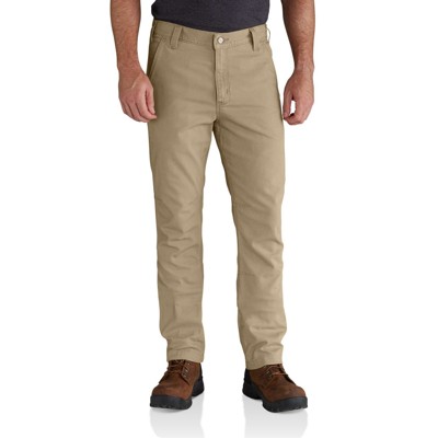 carhartt® - Herren Stretch-Arbeitshose RIGBY STRAIGHT FIT PANT, dark khaki, Größe W36/L34
