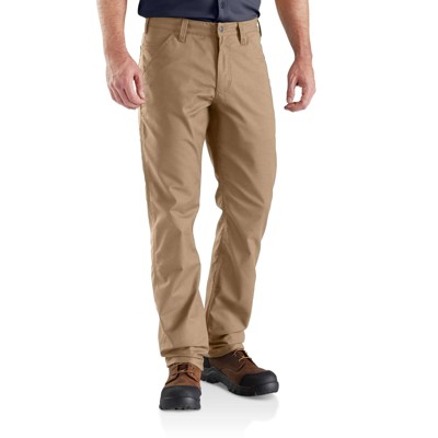 carhartt® - Herren Arbeitshose Stretch RUGGED STRETCH CANVAS PANT, dark khaki, Größe W31/L30