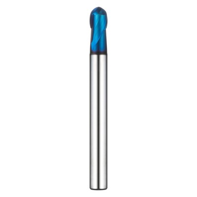 COGO Tools - VHM Kugelfräser kurz Helix 30° TISIN Beschichtung R0,3 X 0,6mm 2BSB006006S04