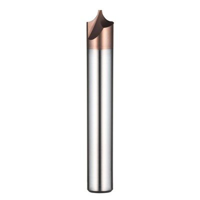 COGO Tools - VHM Viertelkreisfräser Helix 0° TISIN Beschichtung 0,9XR0,75mm 2DRC0090075S04