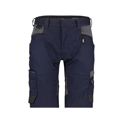 Dassy® - Axis Women Arbeitsshorts mit Stretch für Damen, nachtblau/anthrazit, Schrittlänge Standard, Größe 50