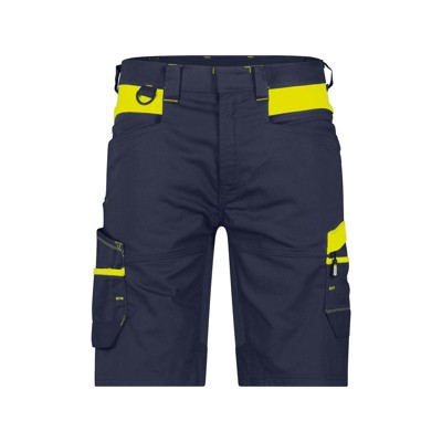 Dassy® - LOGIX - MANILA Arbeitsshort, nachtblau/warngelb, Größe 42