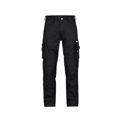 Dassy® - Miami Arbeitshose mit Kniepolstertaschen, schwarz, Schrittlänge Standard, Größe 42