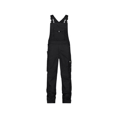 Dassy® - Ventura Arbeitslatzhose mit Kniepolstertaschen, schwarz, Schrittlänge Plus, Größe 53