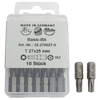 Dönges - BIT für TORX-Schrauben, TX 10, Länge 25 mm
