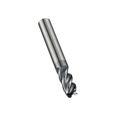 Dormer - 0 Schaftfräser mit Eckenradius, AlCrN DIN 6535 HA ø10mm S26210.0XR2.0