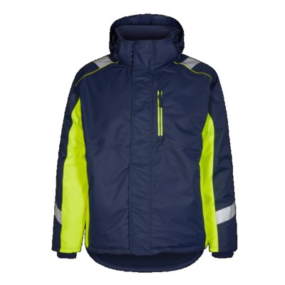 Engel - Cargo Winterjacke 1871-354, Blue Ink/Gelb, Größe M