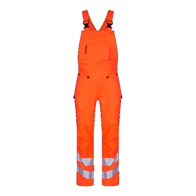 Engel - Safety Latzhose 3544-314, Warnorange, Größe 54