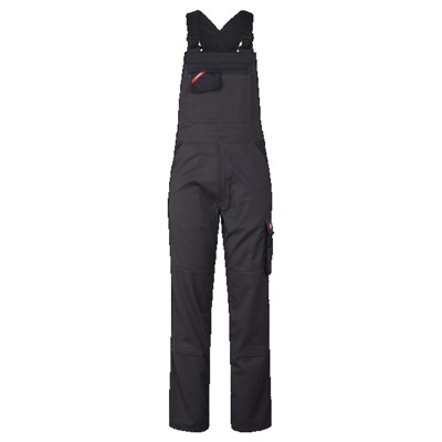Engel - Enterprise Stretch Latzhose 3680-217, Anthrazitgrau/Schwarz, Größe 22