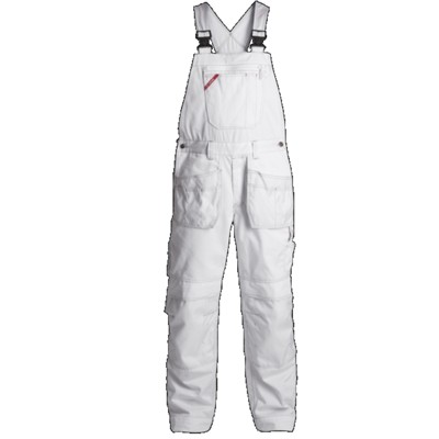 Engel - Combat Latzhose mit Holstertaschen 3761-630, Weiß, Größe 66