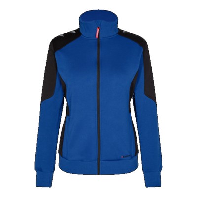 Engel - Galaxy Damen Sweatcardigan 8825-233, Surfer Blue/Schwarz, Größe S