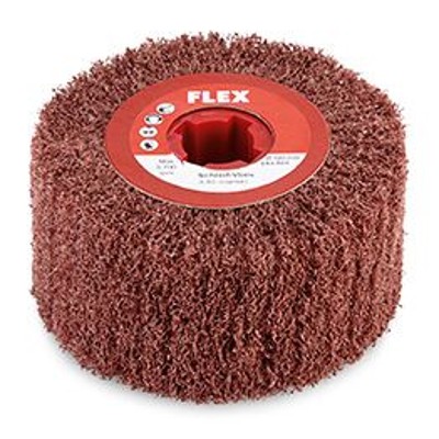 FLEX - Schleif-Vlies, A 160 (medium), ø100 x 100mm