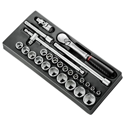 Facom - Modul - Steckschlüssel 1/2", 26-teilig MOD.SL161-46
