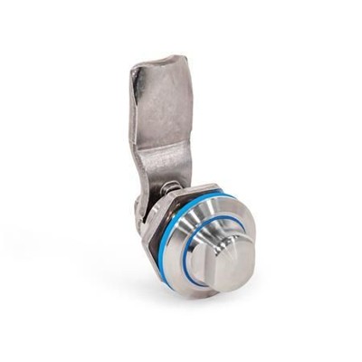Ganter Norm® - 1150-30-SW-22-FH-E Edelstahl-Verriegelungen, Betätigungsseite in Hygienic Design (Fronthygiene)