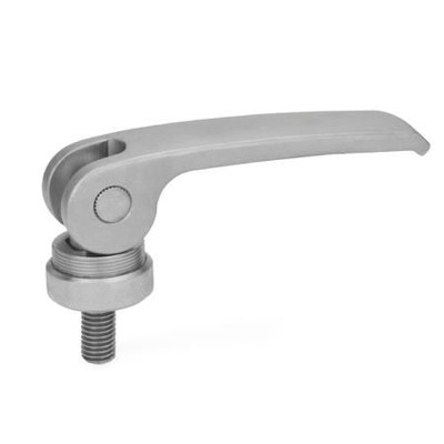 Ganter Norm® - 927.7-101-M8-40-A Edelstahl-Exzenterspanner mit Schraube