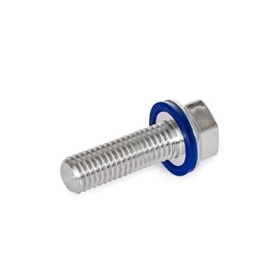 Ganter Norm® - 1581-M10-25-PL-H Edelstahl-Schrauben, Hygienic Design, niedriger Kopf