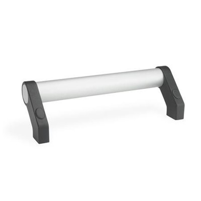 Ganter Norm® - 333-28-300-B-EL Rohrgriffe, Aluminium / Zink-Druckguss