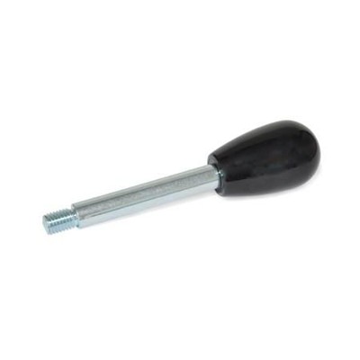 Ganter Norm® - 310-16-160-D-ZB Griffstangen Kunststoff / Stahl, verzinkt