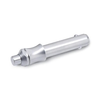 Ganter Norm® - 113.3-16-30 Edelstahl-Kugelsperrbolzen mit Griffmulde, Werkstoff 1.4305