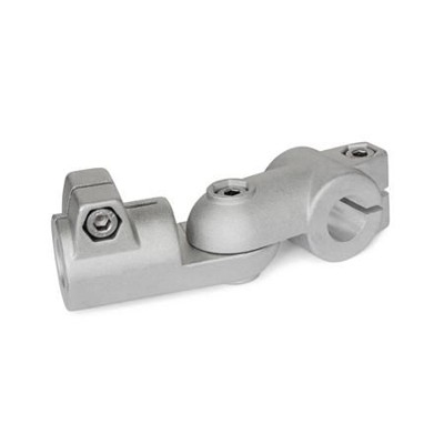 Ganter Norm® - 288-B30-B30-S-2-BL Gelenk-Klemmverbinder, Aluminium