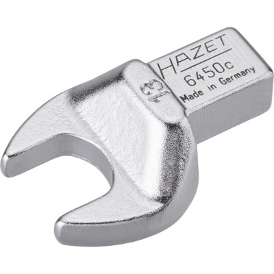 HAZET - Einsteck-Maulschlüssel 6450C-13, Vierkant 9 x 12mm, für Sechskant 13mm