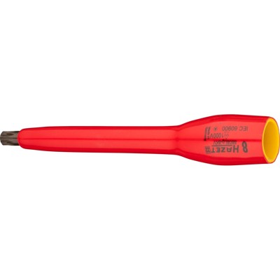 HAZET - HAZET Schraubendreher-Steckschlüsseleinsatz 8808LG-8KV ∙ Vierkant10 mm (3/8 Zoll) ∙ Innen Vielzahn Profil XZN ∙ M8