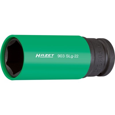 HAZET - Schlag-, Maschinenschrauber-Steckschlüssel-Einsatz 903SLG-22, 1/2", SW 22mm