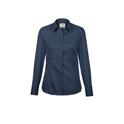 HAKRO - Bluse Business 106, marine, Größe 2XL