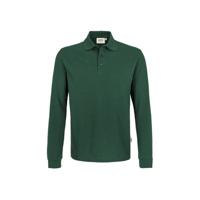 HAKRO - Longsleeve-Poloshirt Mikralinar® 815, tanne, Größe 5XL