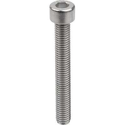 KIPP - ZYLINDERSCHRAUBE MIT INNENSECHSKANT, GEWINDE DURCHGÄNGIG DIN912 M06X80, EDELSTAHL A2 70 BLANK