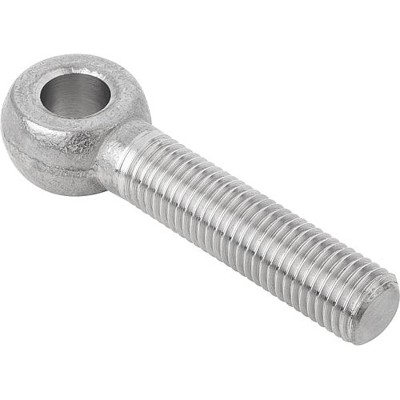 KIPP - AUGENSCHRAUBE MIT LANGEM GEWINDE DIN444, FORM:B, M10, L=120, EDELSTAHL A2 1.4305 BLANK