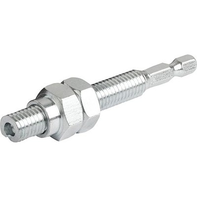 KIPP - EINBAUWERKZEUG HANDAUSFÜHRUNG, M06, L=62, STAHL VERZINKT
