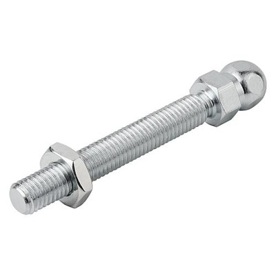 KIPP - GEWINDESPINDEL FÜR GELENKFÜßE M12X150, STAHL