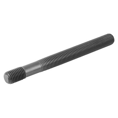 KIPP - STIFTSCHRAUBE D=M30 L=315 VERGÜTUNGSSTAHL, SCHWARZ