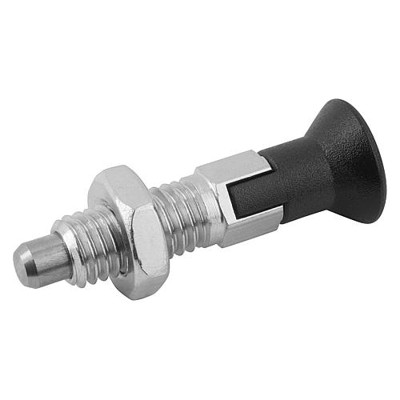 KIPP - ARRETIERBOLZEN GR.9, FORM:D SA:FEINGEWINDE