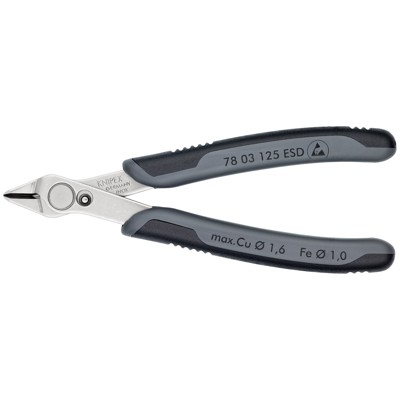 KNIPEX® - Seitenschneider Super Knips® 78 03 125 ESD poliert Mehrkomponenten 125mm