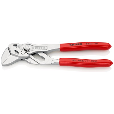 KNIPEX® - Zangenschlüssel 86 03 150 SB verchromt kunststoffüberzogen 150mm