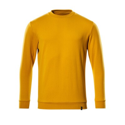 MASCOT® - Sweatshirt CROSSOVER, Currygelb, Größe 2XL-ONE