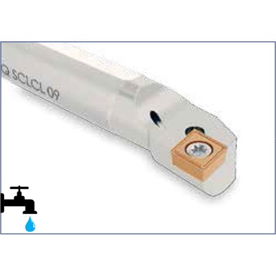 Teknik Makina - Bohrstange 95° mit Innenkühlung ø25mm für Wendeplatten CC-- 09T3 KA244TM