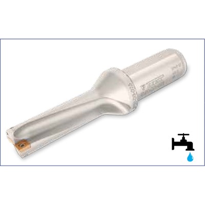 Teknik Makina - Vollbohrer mit Innenkühlung 21mm Durchmesser für Wendeplatten SPMT 0702 U020TM