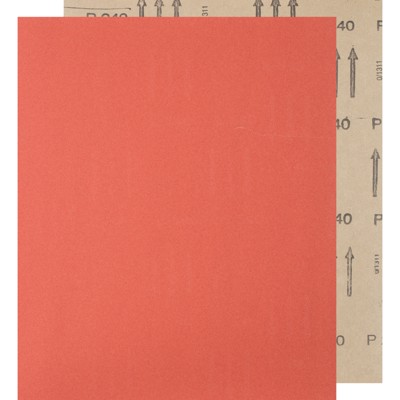 PFERD - Papier Schleifbogen Korund 230x280mm BP A240 universell für Holz, Farbe und Lack