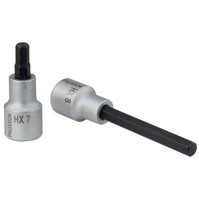 PROXXON - 1/2" Innensechskanteinsatz, 10mm, 100mm lang