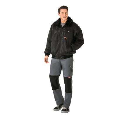 Planam - Winterjacke 0358 schwarz, Größe 4XL