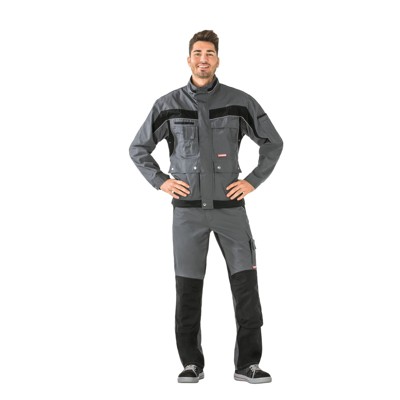 Planam - Bundjacke 2506 schiefer/schwarz, Größe 98