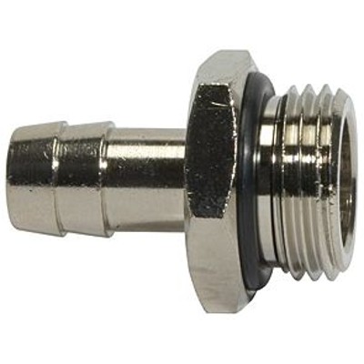 RIEGLER® - Einschraubschlauchtülle, O-Ring »value line« G 1/4", LW 12
