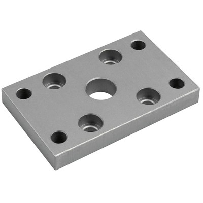 RIEGLER® - Front- oder Bodenflansch, UNITOP, Kolben-Ø 80