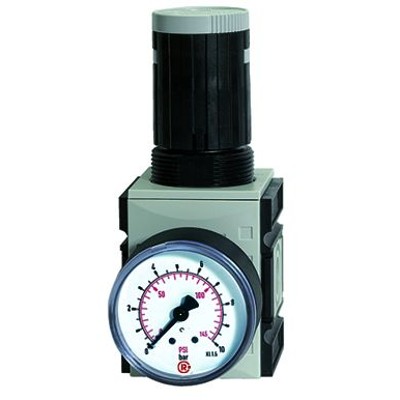 RIEGLER® - Druckregler, durchg. Druckvers. »FUTURA«, BG 2, G 1/2", 0,5-16 bar