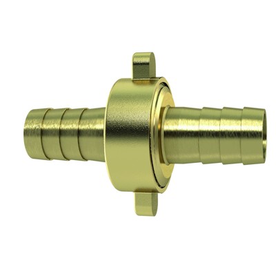 RIEGLER® - <p>3/3 Schl.verschr. G1x19, Ü-mut., flachd. NBR O-Ring, leicht, MS</p>