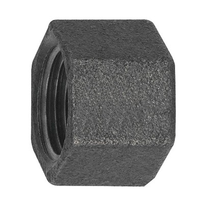 RIEGLER® - Kappe 300, Rp 1/4" I Temperguss schwarz