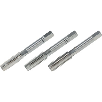 VÖLKEL - Handgewindebohrer 3-teilig Satz HSS-G, DIN 352, M2,6